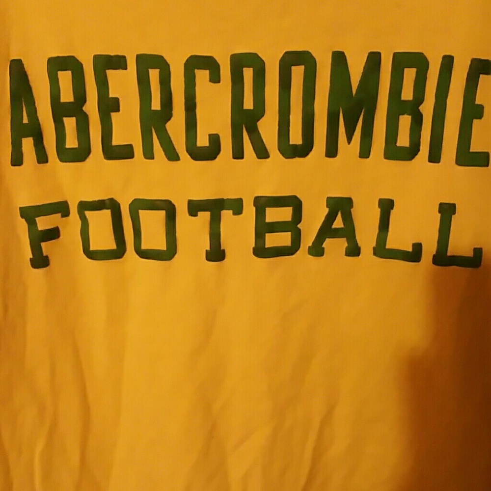-RESERVED- Yellow men's Abercrombie tshirt